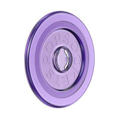 Warm Lavender Translucent — MagSafe Round Base
