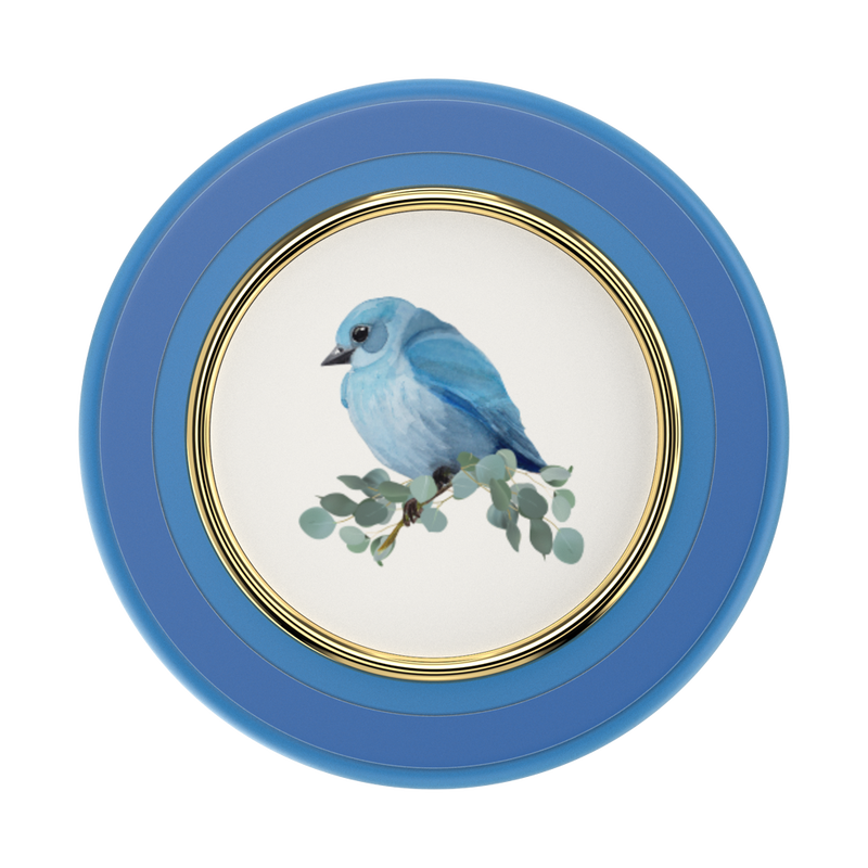 Enamel Blue Bird — PopGrip for MagSafe image number 1